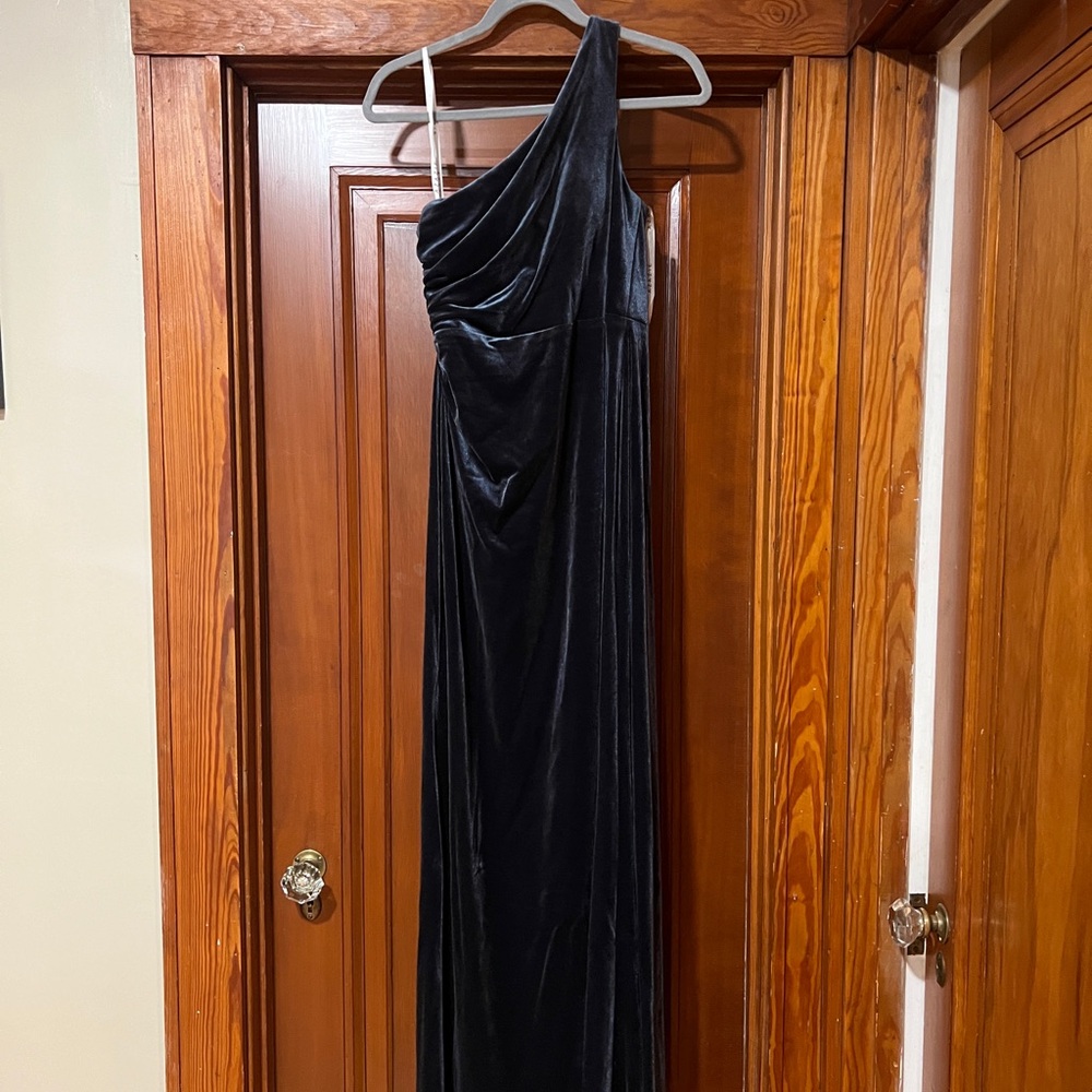 Azazie Argan Velvet Dress